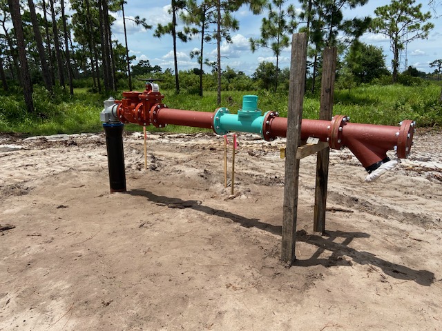 Irrigation installation