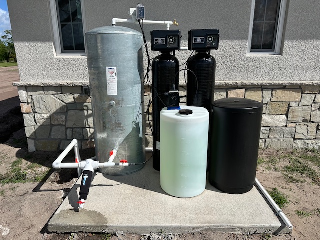 Residential shallow-well install