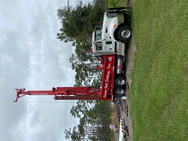 Drilling rig at a Winter Haven job